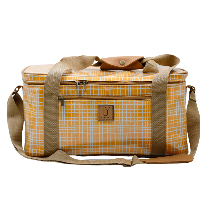 Courtney Cooler - Weave Yellow