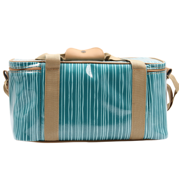 Courtney Cooler - Stripe Green