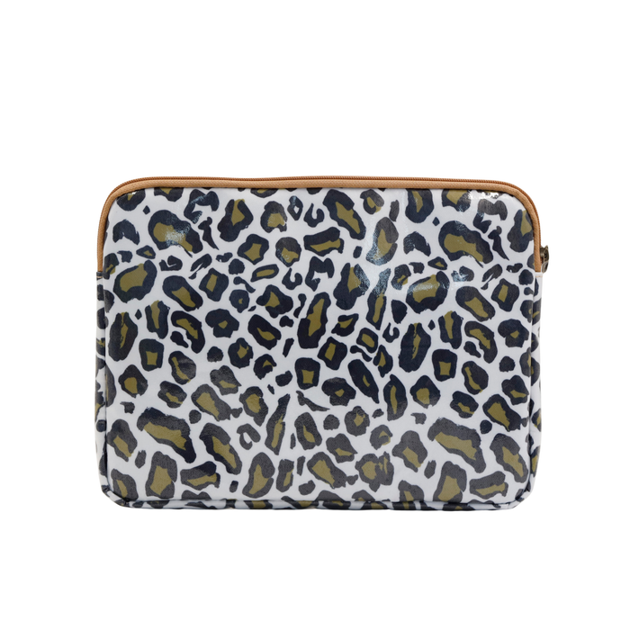 iPad Sleeve - Leopard Khaki
