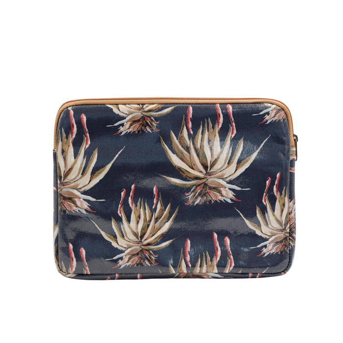 iPad Sleeve - Navy Aloe