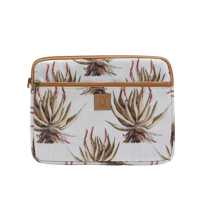 iPad Sleeve - White Aloe