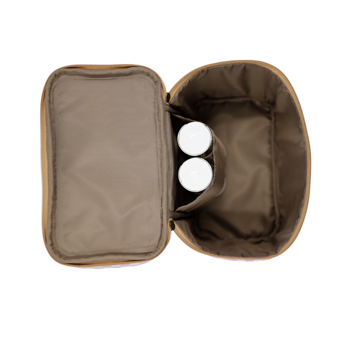 Stand Up Toiletry Bag - Tangerine Tiger