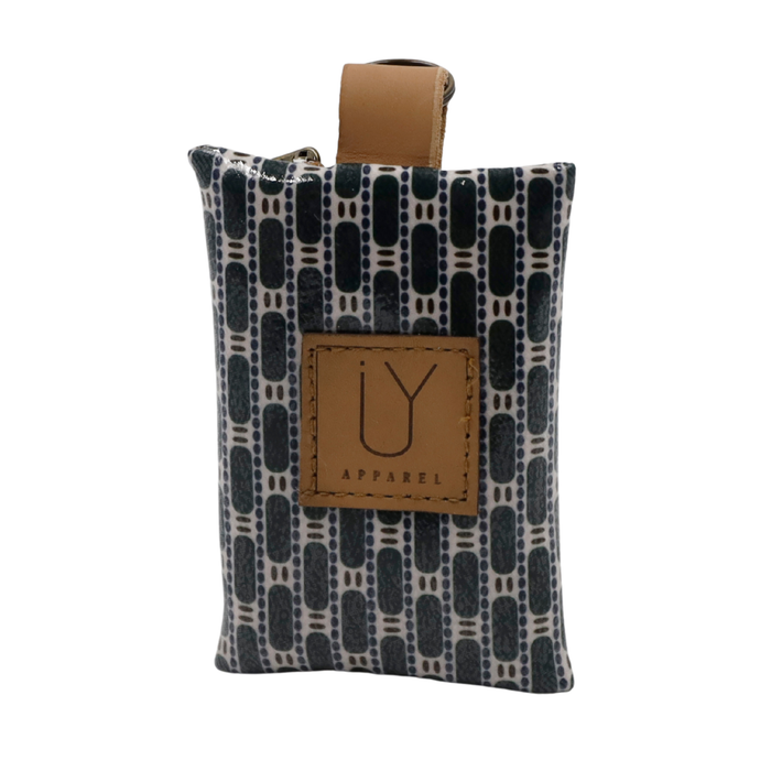 Keyring Pouch - African Tweed Navy