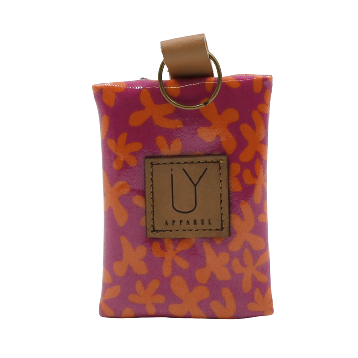 Keyring Pouch - Hot Daisy