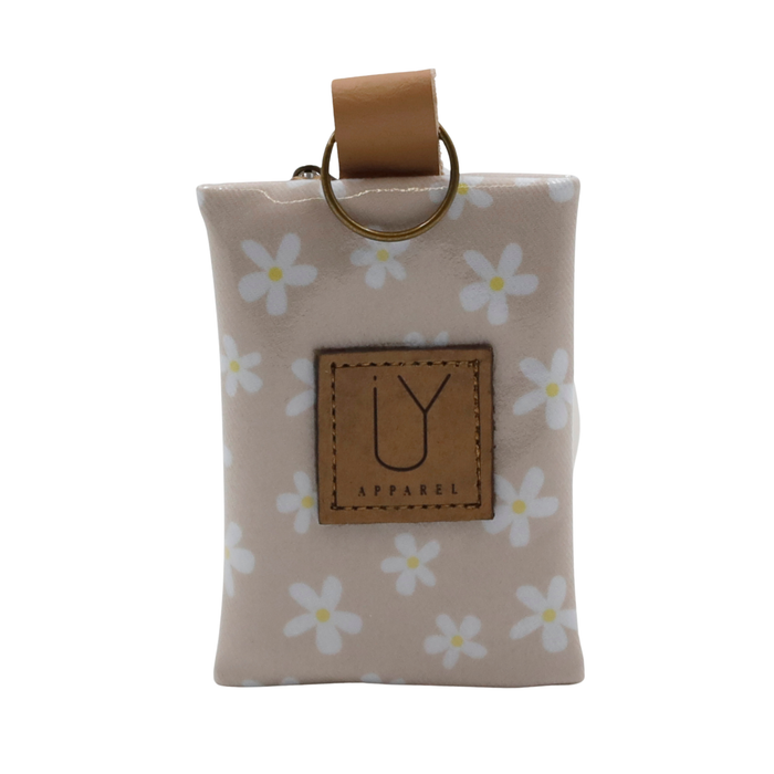 Keyring Pouch - Ruby Daisy