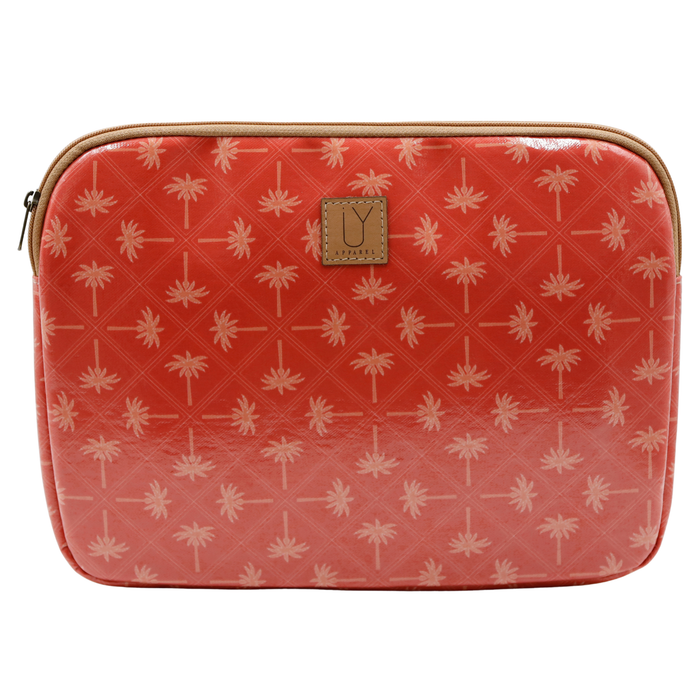 Laptop Sleeve Large - Tangerine Palm