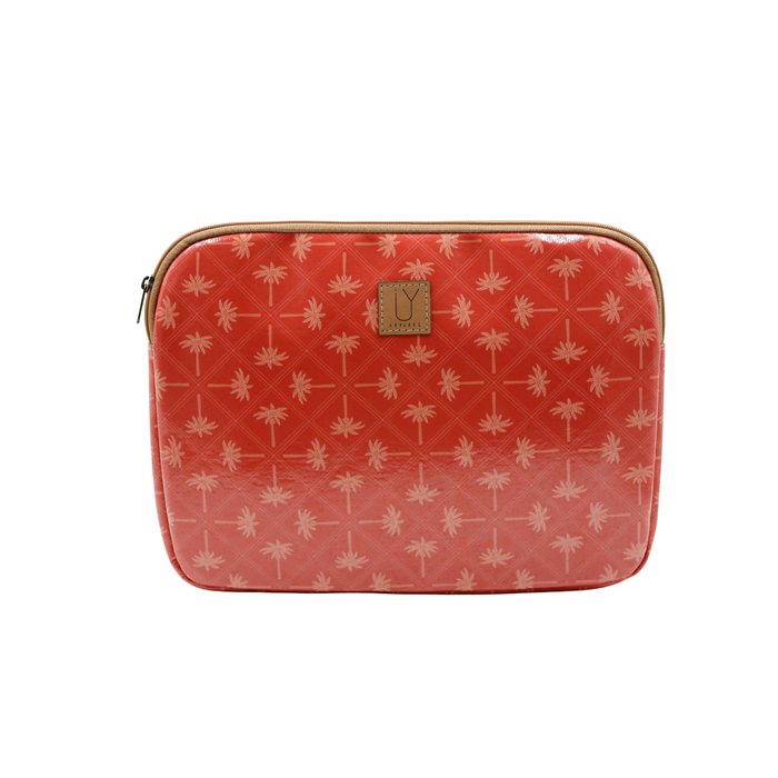 Laptop Sleeve Medium - Tangerine Palm