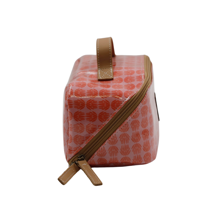 Large Cosmetic Bag - Protea Pink