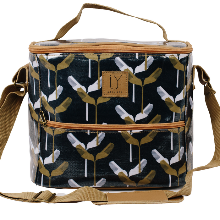 Lunch Cooler - Banana Leaf Midnight Green