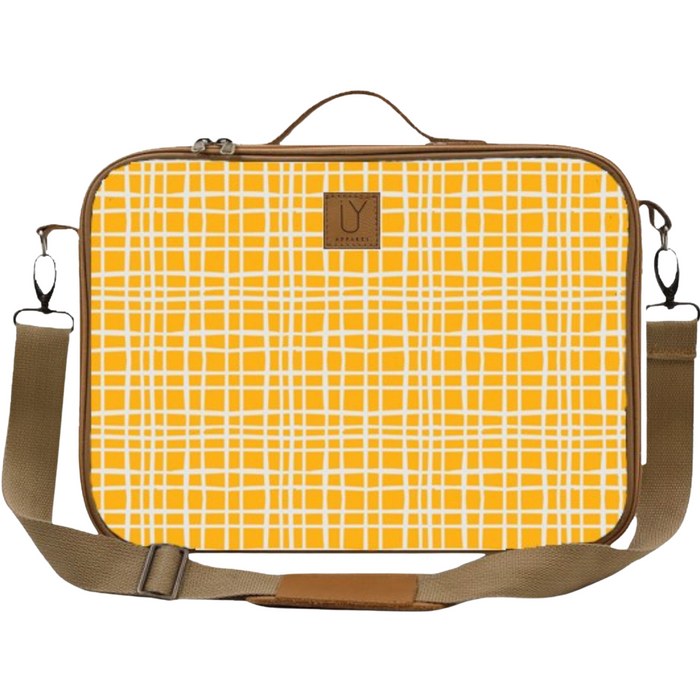 Laptop Bag - Weave Yellow