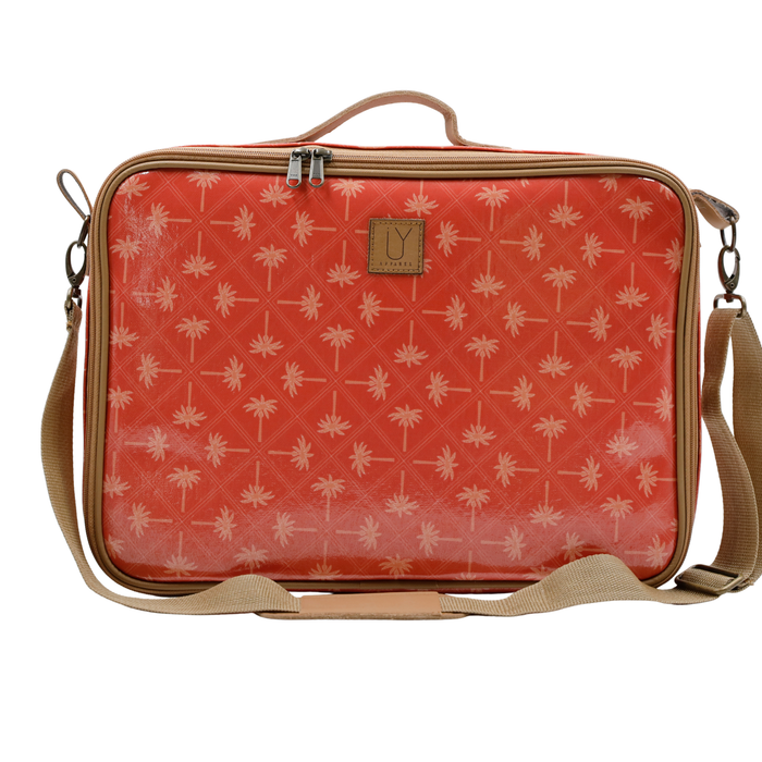 Laptop Bag - Palm Tangerine