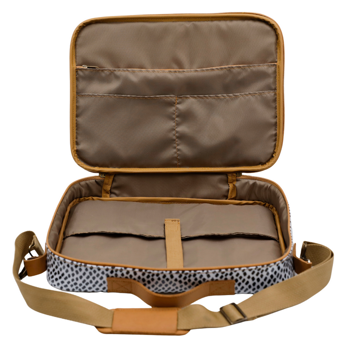 Laptop Bag - African Tweed Brown