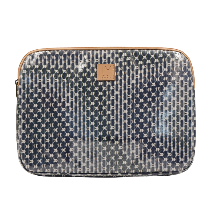 Laptop Sleeve Medium - African Tweed Navy