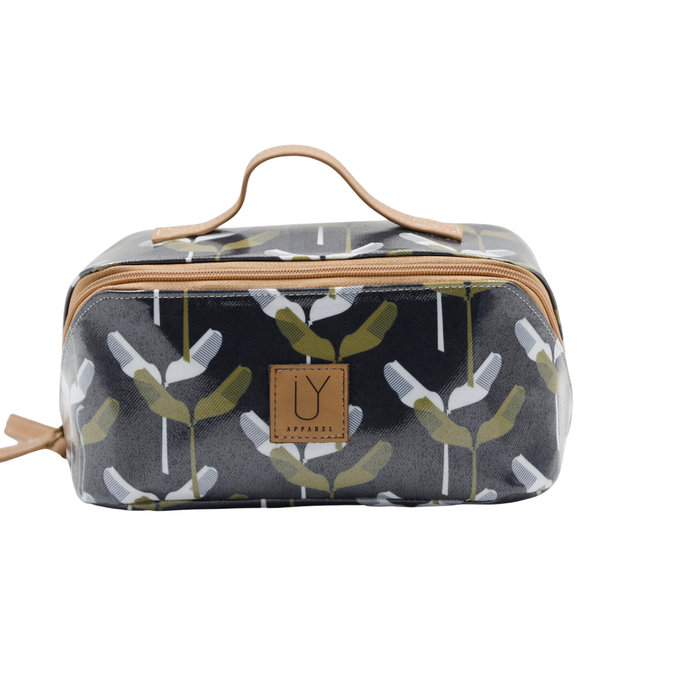 Large Cosmetic Bag - Banana Leaf Green