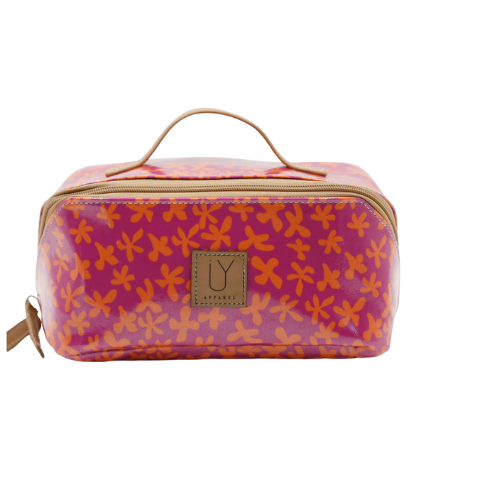 Large Cosmetic Bag - Hot Daisy
