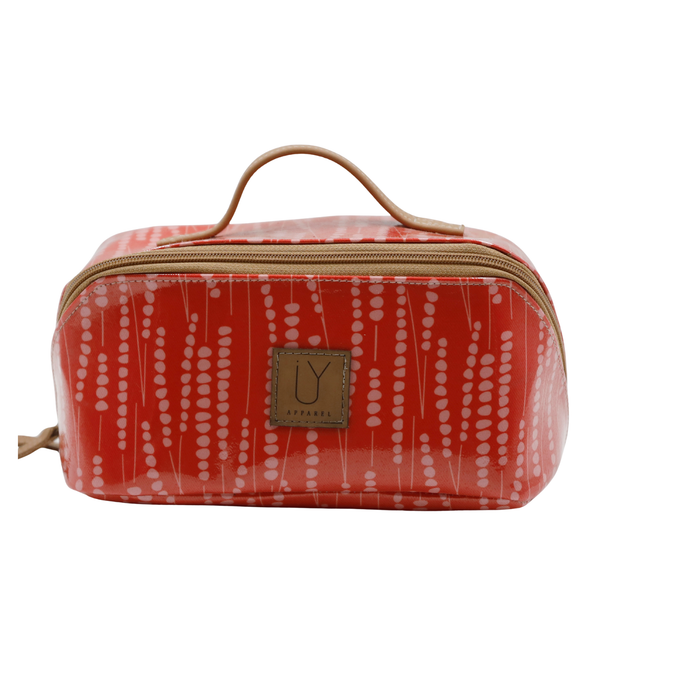 Large Cosmetic Bag - Reed Pink