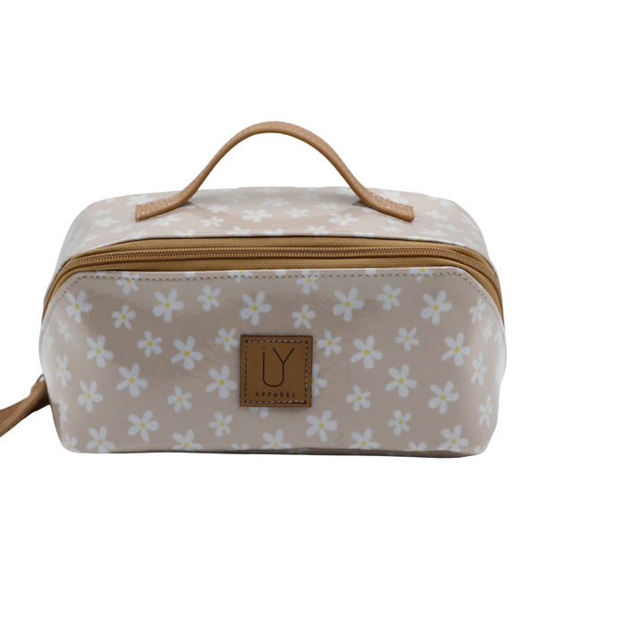 Large Cosmetic Bag - Ruby Daisy