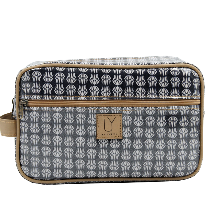 Large Toiletry Bag - Protea Black