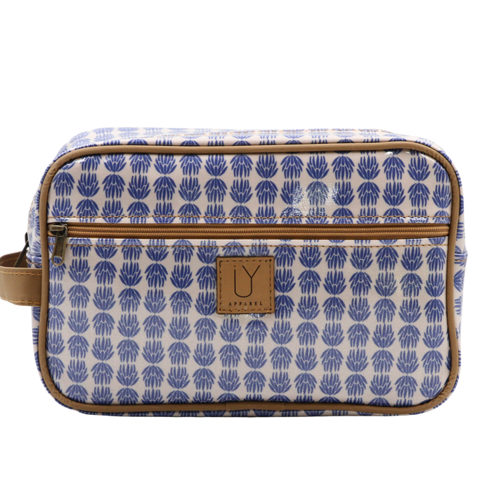 Large Toiletry Bag - Protea Blue