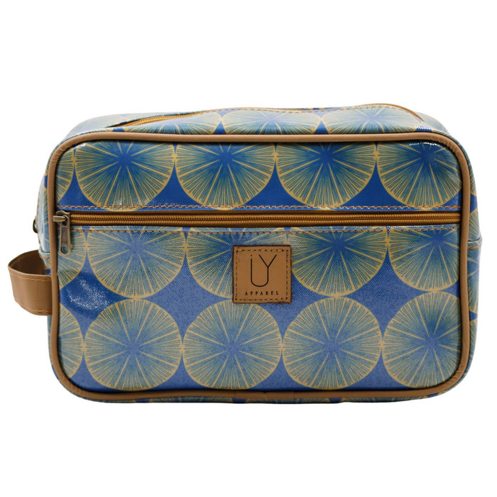 Large Toiletry Bag - Shell Blue
