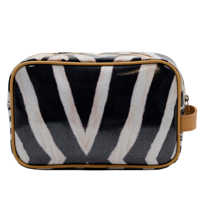 Large Toiletry Bag - Zebra