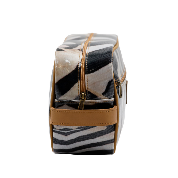 Large Toiletry Bag - Zebra