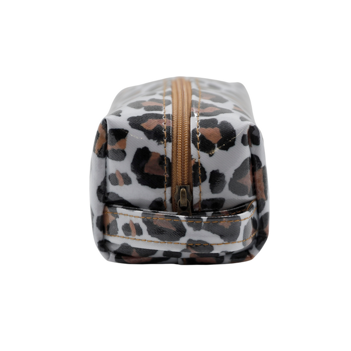 Cosmetic Bag - Leopard Sand