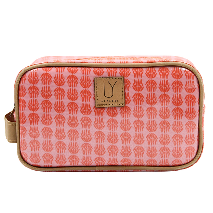 Small Toiletry Bag - Protea Pink