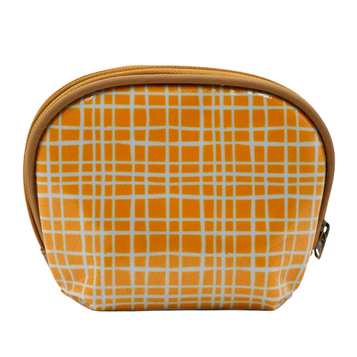 Make-up Pouch - Weave Yellow