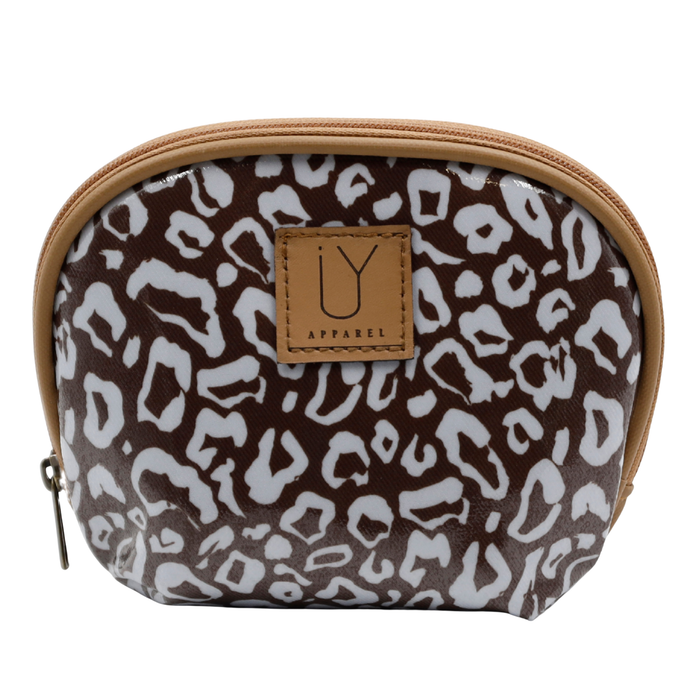 Make-up Pouch - African Footprint White