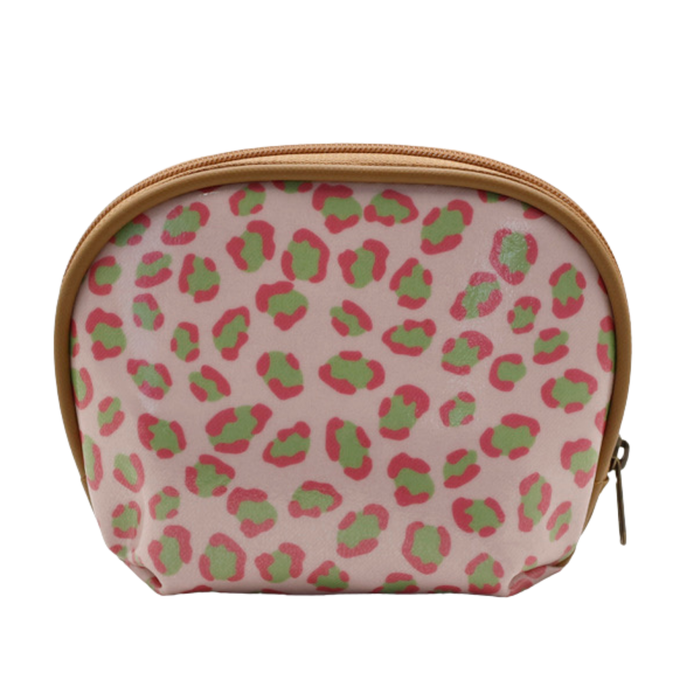 Make-up Pouch - Leopard Pink