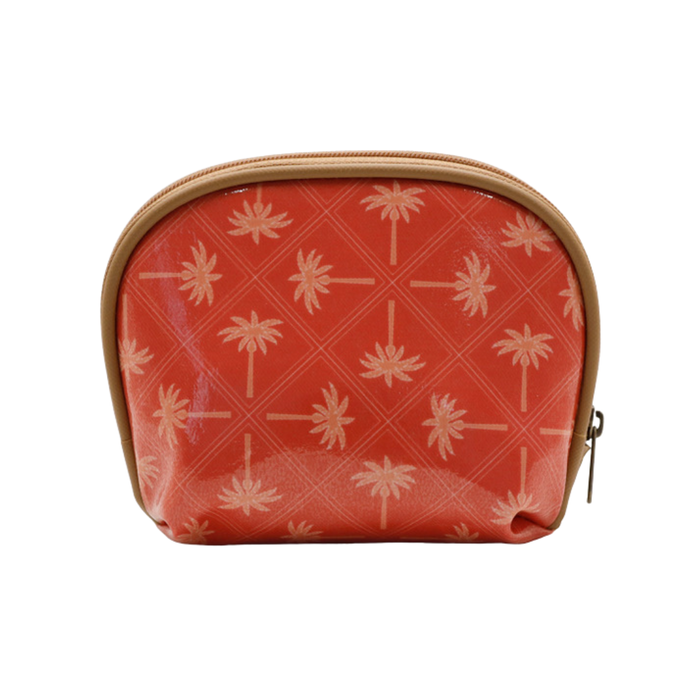 Make-up Pouch - Palm Tangerine