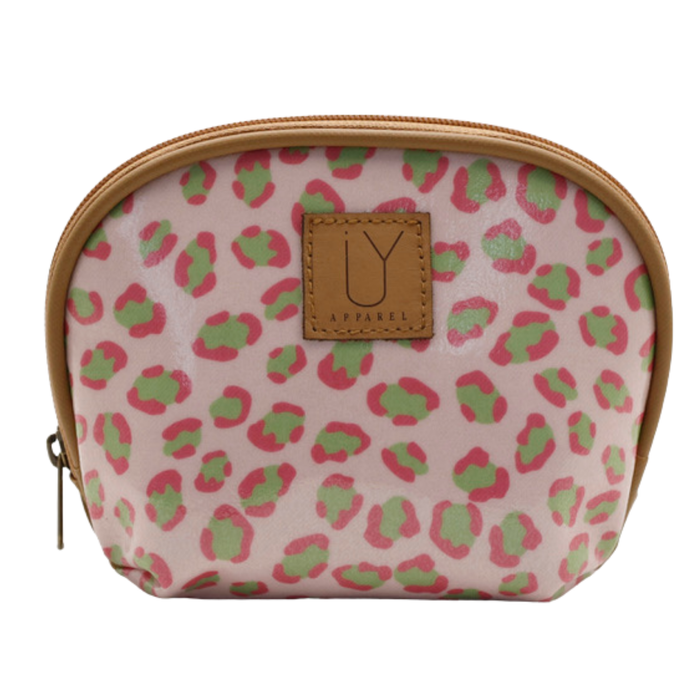 Make-up Pouch - Leopard Pink