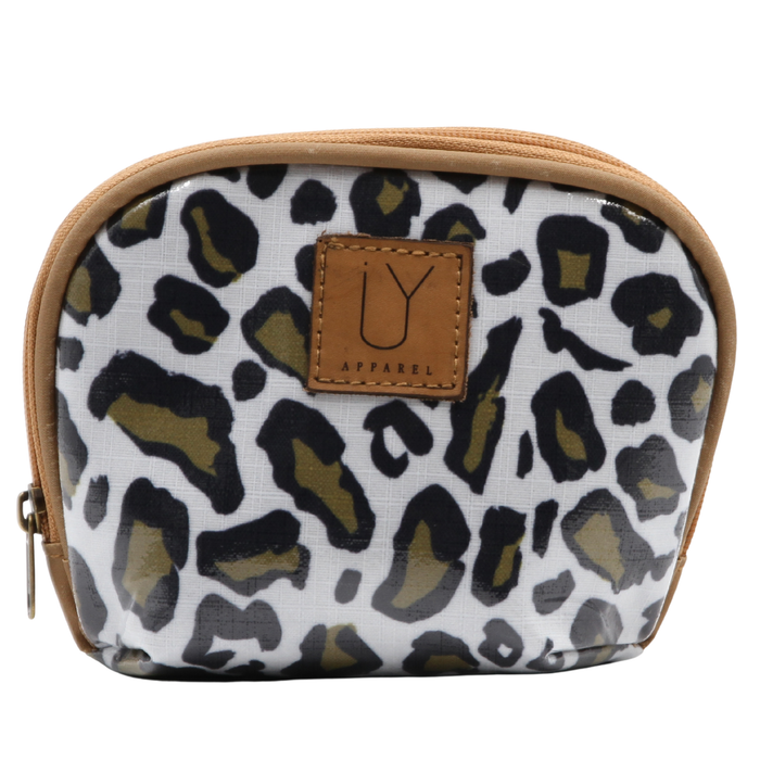 Make-up Pouch - Leopard Khaki
