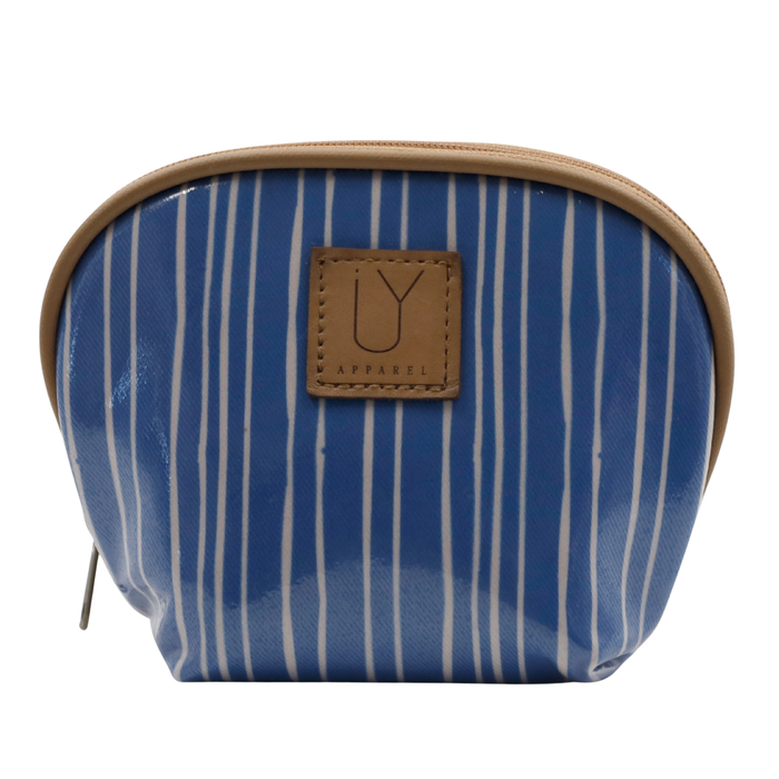 Make-up Pouch - Stripe Blue