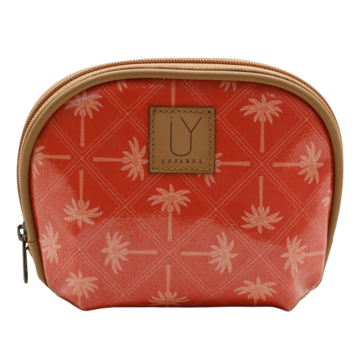 Make-up Pouch - Palm Tangerine
