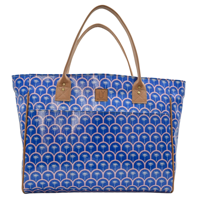 Shopper Bag - Palm Blue