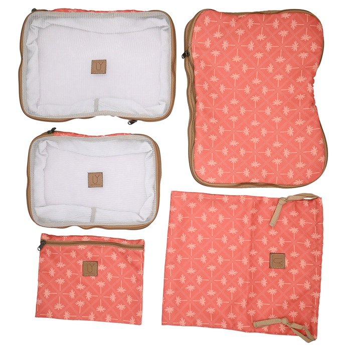 Compression Packing Pod Set - Palm Tangerine