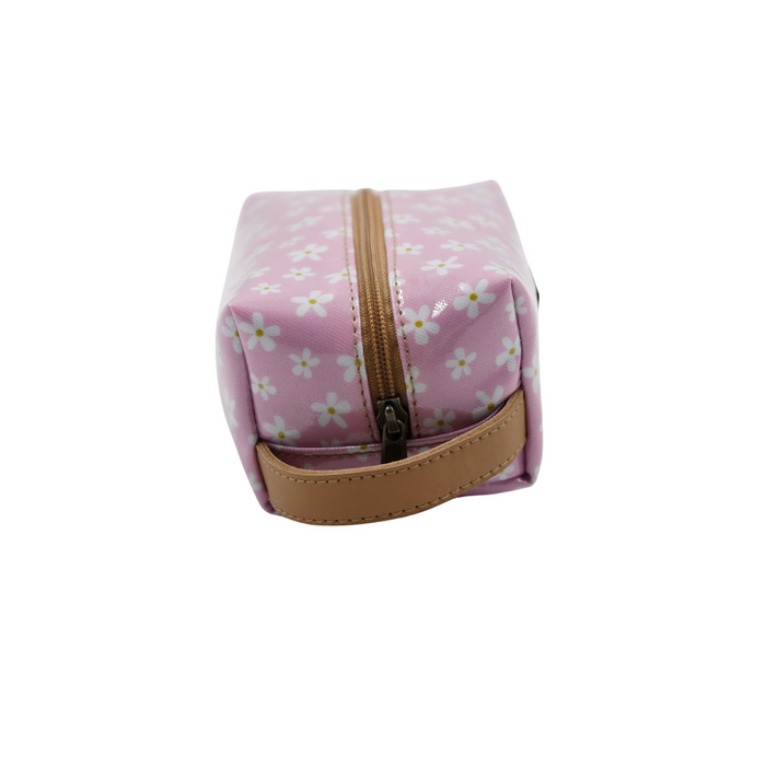 Cosmetic Bag - Pink Daisy