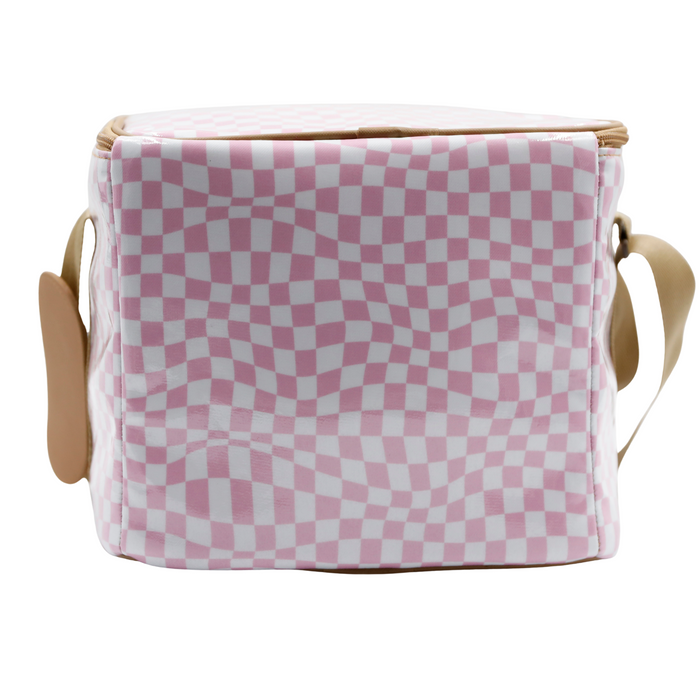 Sam Sling Cooler - Warped Check Pink
