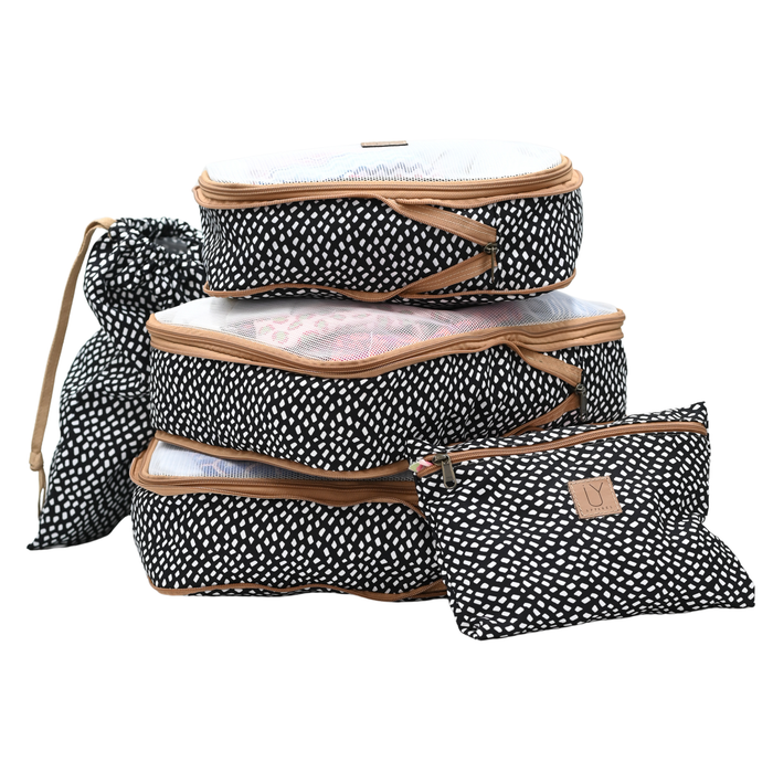 Compression Packing Pod Set - Navy Aloe