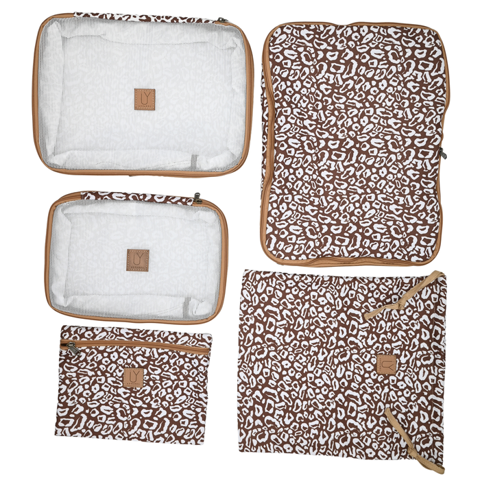 Compression Packing Pod Set - African Footprint White