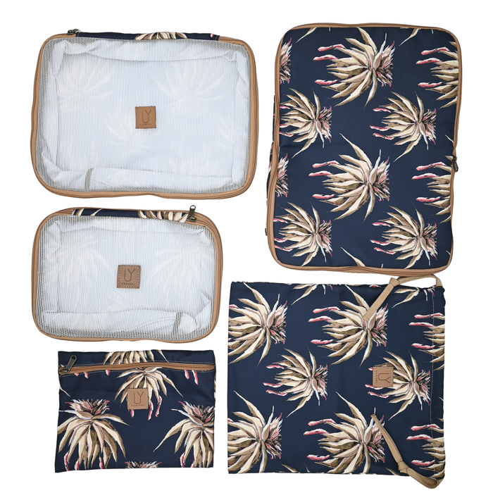 Compression Packing Pod Set - Navy Aloe