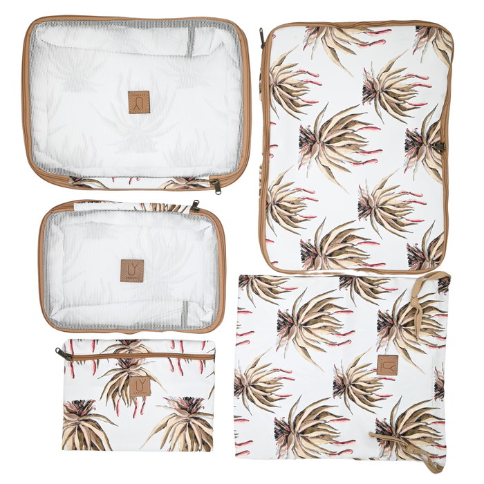 Compression Packing Pod Set - White Aloe