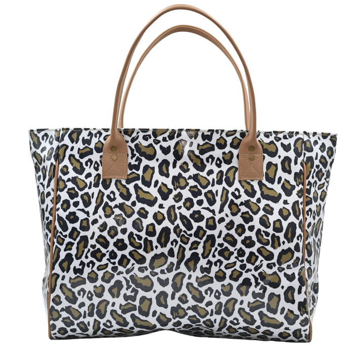 Shopper Bag - Leopard Khaki