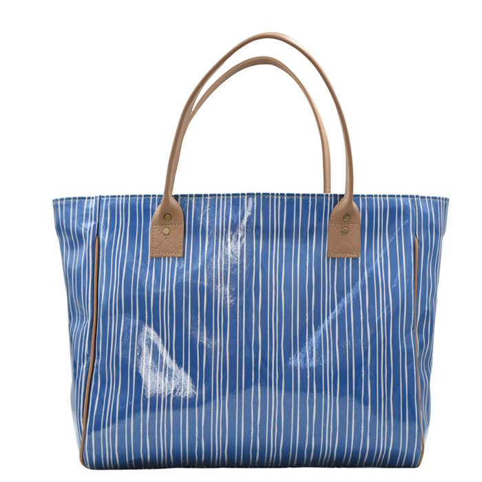 Shopper Bag - Stripe Blue