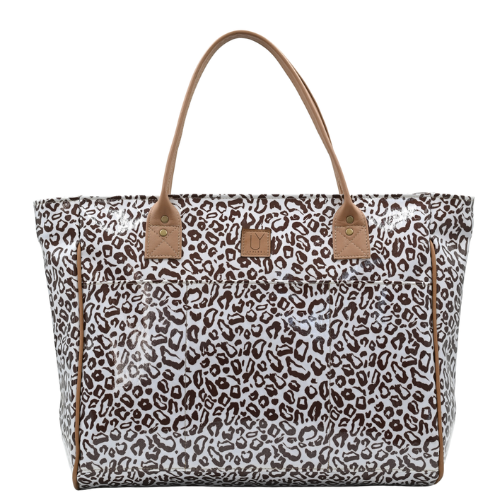 Shopper Bag - African Footprint Brown