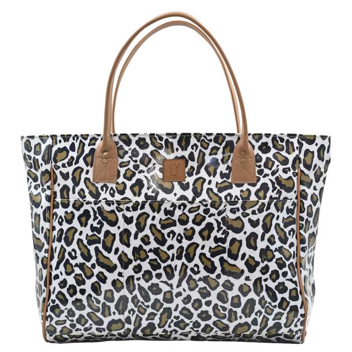 Shopper Bag - Leopard Khaki