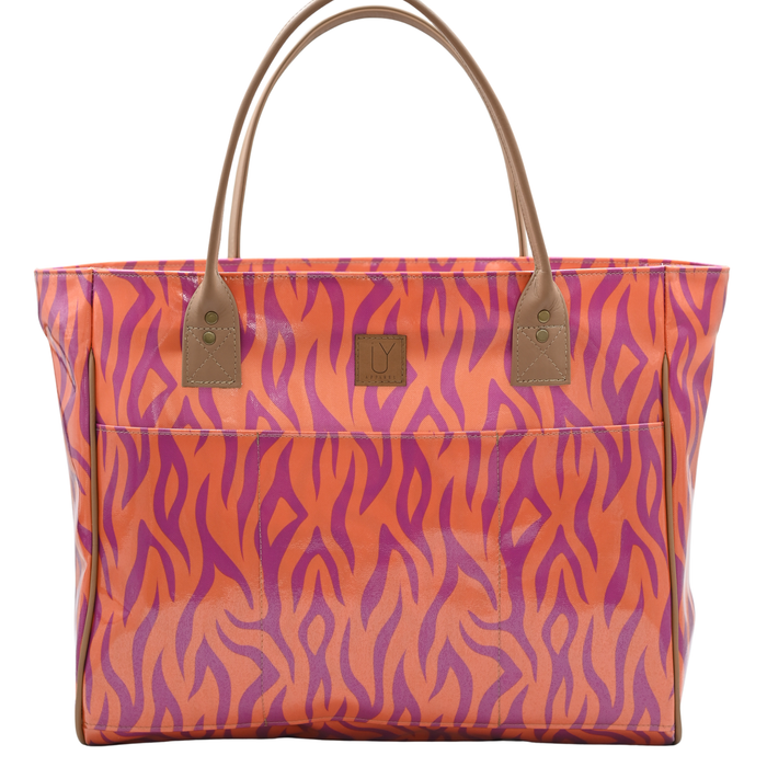 Shopper Bag - Tangerine Tiger