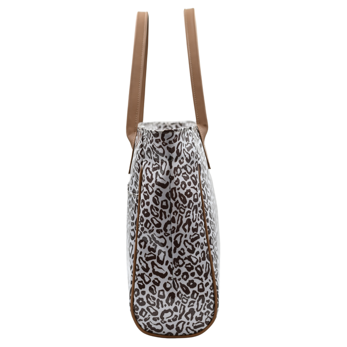 Shopper Bag - African Footprint Brown
